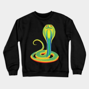 Rainbow Cobra Crewneck Sweatshirt